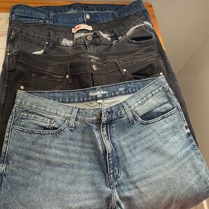 Men’s Jeans Lot of 4, Size 40